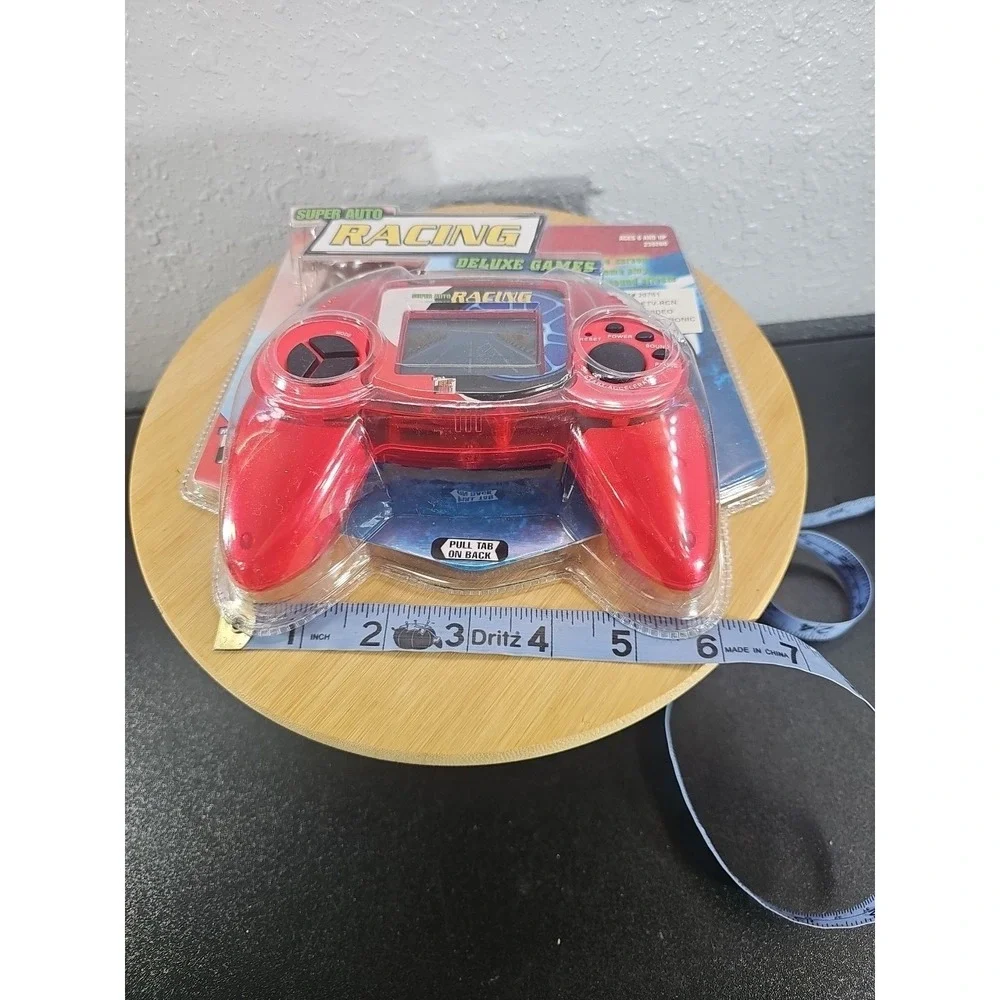 MGA Entertainment Super Auto Racing Handheld Electronic‎ Game LCD Red - New 1999